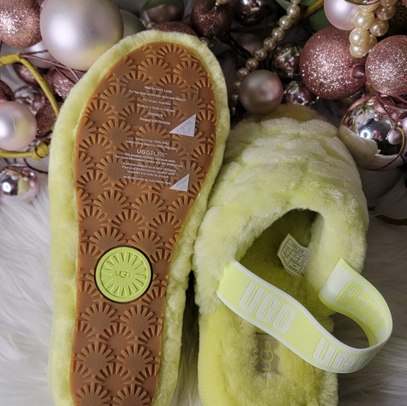 Ugg FLUFF YEAH POPPY SLIDE SLIPPER - Picture 4 of 10